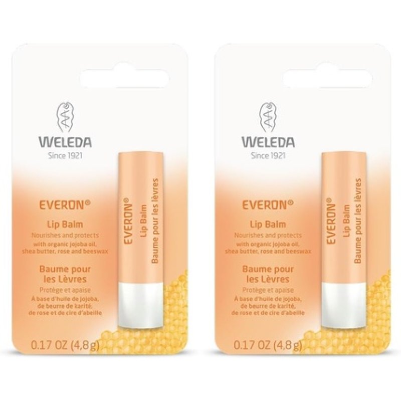 Weleda Everon Lip Balm 4.8g - Pack of 2