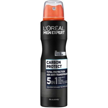L'Oréal Men Expert Carbon Protect 5-in-1 Deodorant Spray 150ml