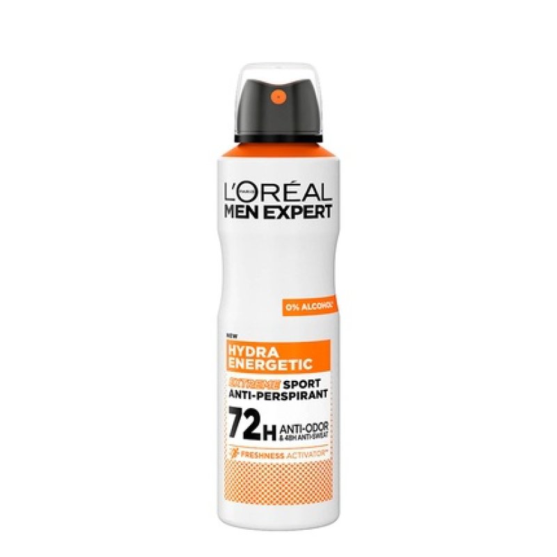 L'Oreal Paris Men Expert Hydra Energetic Antiperspirant Spray 72h 150ml