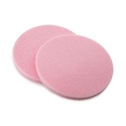 Pbi Pva Moisturizing Round Sponges Pink 11.5 X2