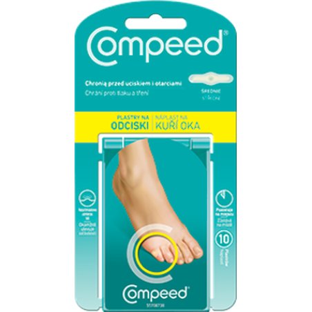 Compeed Fingerprint Plasters Active Medium - 10 Pieces