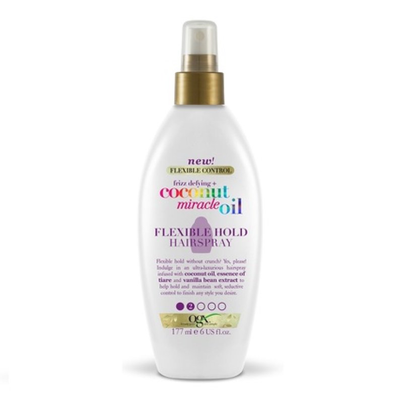 Ogx Coconut Oil Miracle Oil Flexible Hold Hairspray - 177ml
