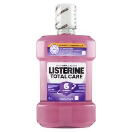 Listerine Total Care Pure Mint Mouthwash - 1 Liter