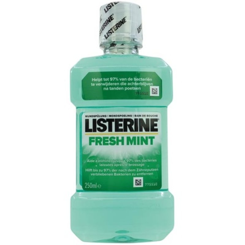 Listerine Mouthwash Fresh Mint 250ml