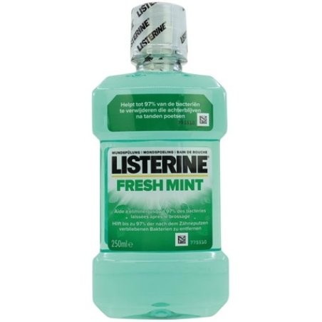 Listerine Mouthwash Fresh Mint 250ml