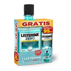 Listerine Mouthwash 500ml Mild Mint Zero Total 95ml