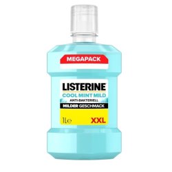 Listerine Cool Mint Mild Antibacterial Mouthwash 1000ml