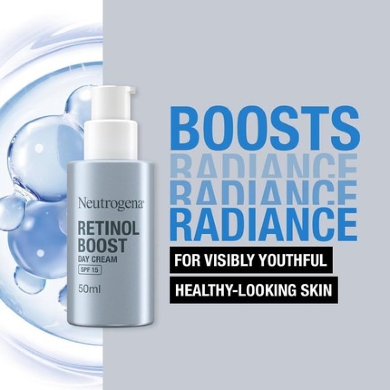 Neutrogena Retinol Boost Day Face Cream with SPF 15 50ml