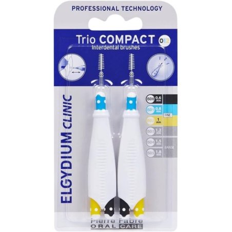 Elgydium Clinic Trio Compact Iso 012 Brushes