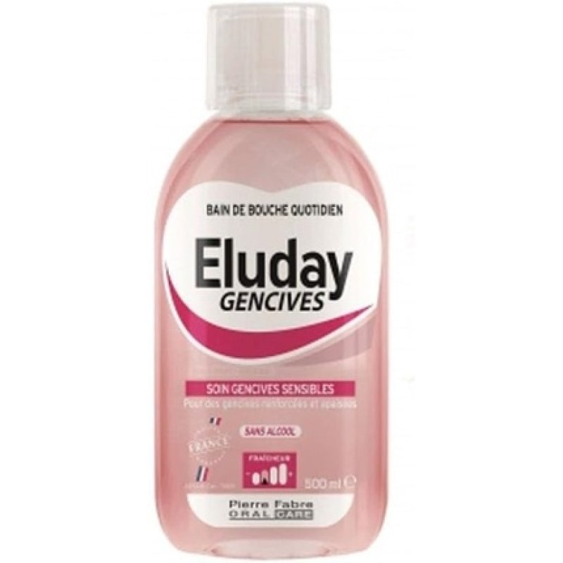 Pierre Fabre Oral Care Eluday Gums Mouthwash 500ml