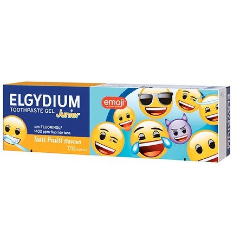 Elgydium Junior Emoji Tutti Frutti Toothpaste - 50ml