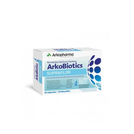 Arkobiotics Supraflor Probiotic Supplement 10 Capsules