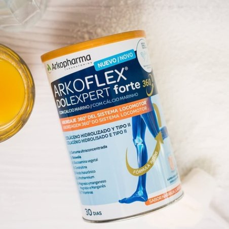 Arkopharma Arkoflex Dolexpert Forte Hydrolyzed Collagen 360g - Supports Bones, Cartilage, Muscles, and Tendons with