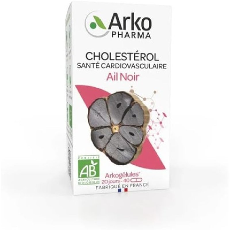 ARKOGÉLULES® Ail noir BIO(1) - 40 gél.