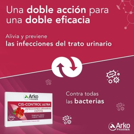 Arkopharma Ciscontrol Ultra Capsules Relieve and Prevent Infections