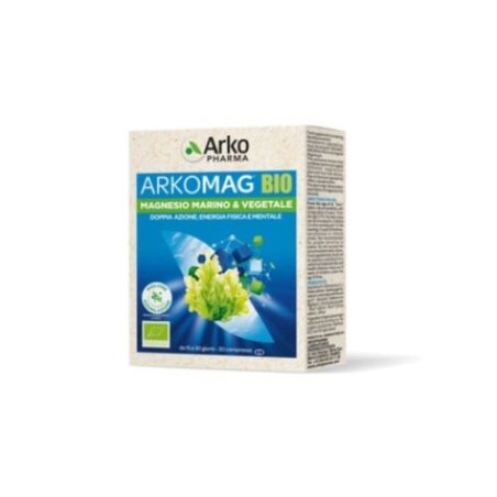ARKOPHARMA Arkomag Bio Marine & Plant Magnesium Energy Supplement 30 Tablets