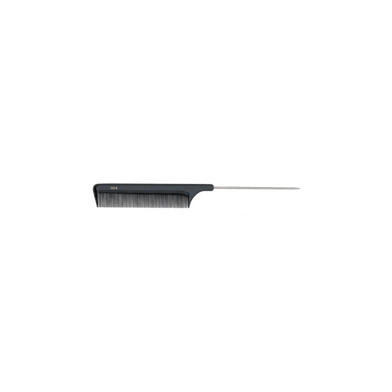 Sibel Tail Comb Iron 104 Black