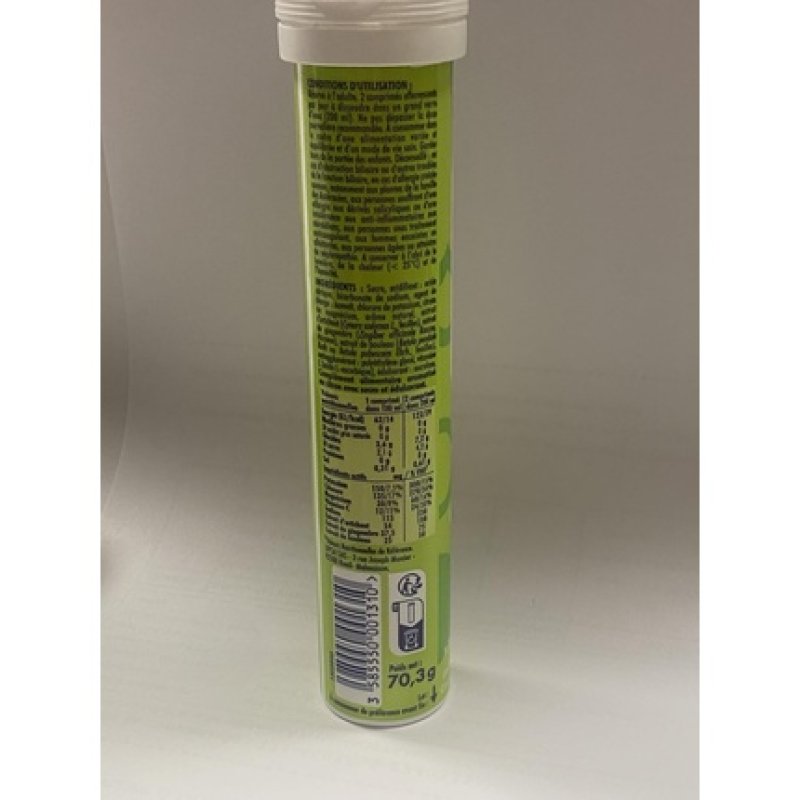 Hydrafizz Hydrating Effervescent Tablets with Detox Lemon Flavor