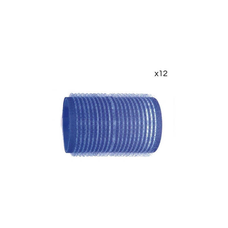 Shophair Velcro Rollers Royal Blue 40mm X12