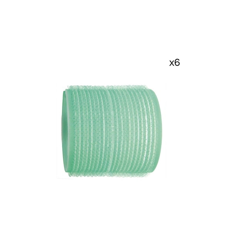 Shophair Velcro Rollers Green 60mm X6
