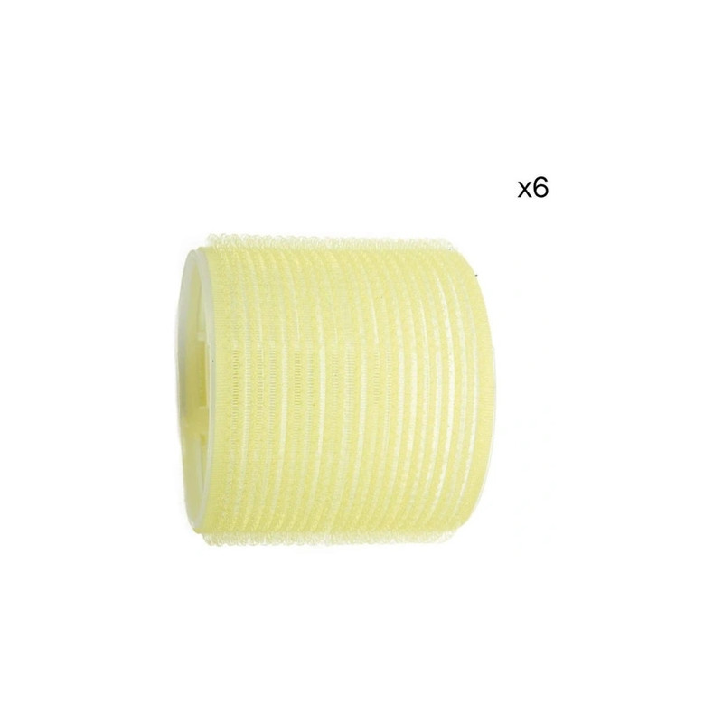 Shophair Velcro Rollers Yellow 65mm X6