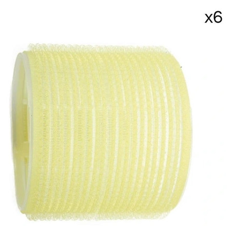 Shophair Velcro Rollers Yellow 65mm X6