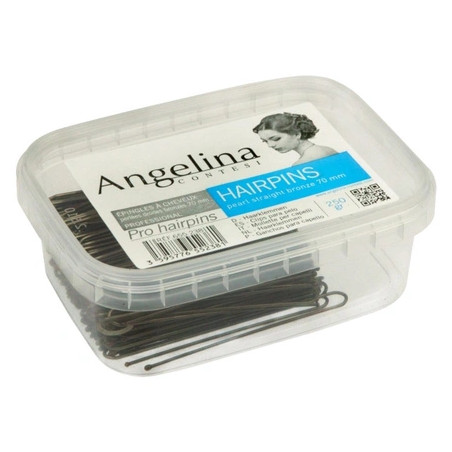 Shophair Straight Pins With Pearls Black 4.5cm 250g