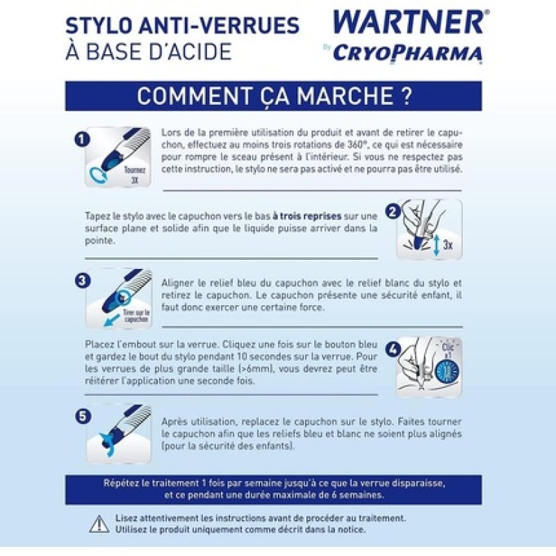 Cryopharma Wartner Wart Elimination for Hands and Feet