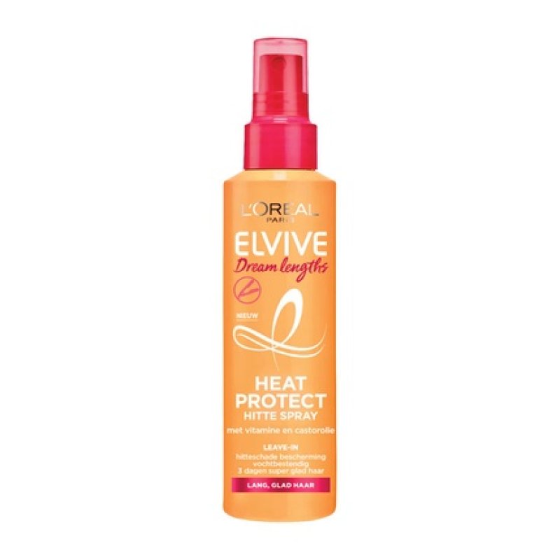 L'Oreal Paris Elvive Dream Lengths Heat Spray - Hair Care For Long Hair