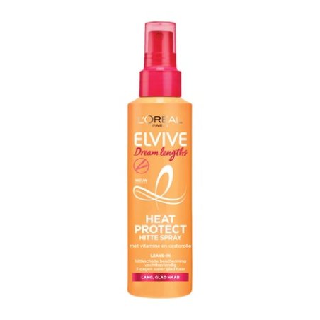 L'Oreal Paris Elvive Dream Lengths Heat Spray - Hair Care For Long Hair