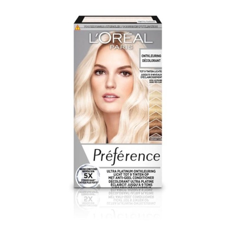 L'Oreal Paris Preference Ultra Platinum Platinum Blond Hair Bleach