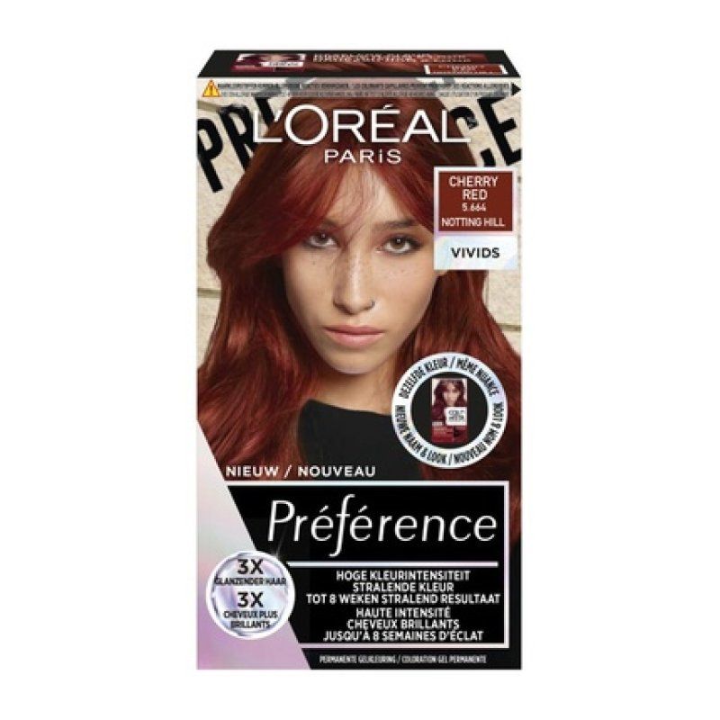 Loreal Paris Preference Vivids 5.664 Cherry Red Hair Color