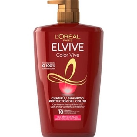 Elseve Elvive Color Vive Shampoo Elixir Color Fixer - 1000 Ml