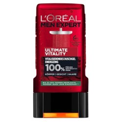 L'Oreal Paris Men Expert Ultimate Vitality Shower Gel 250ml 8.4 fl oz