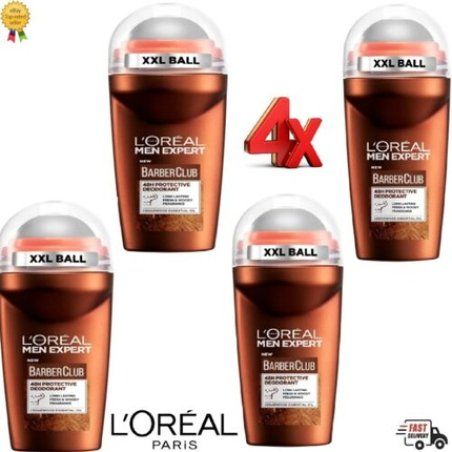 L'Oreal Man Expert Friseur Club 48 Hour Roll-On Deodorant for Men 50ml