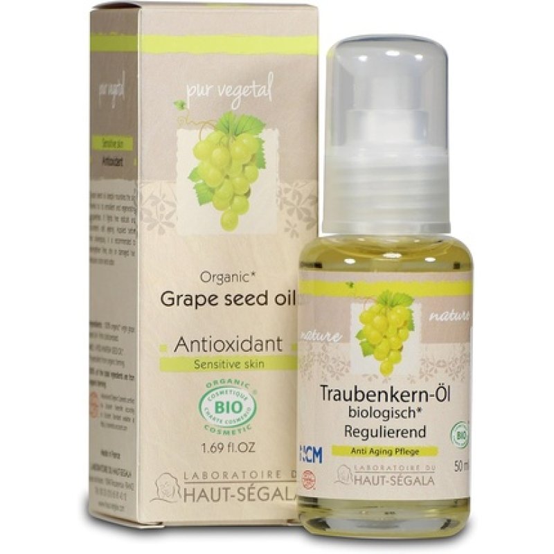 Laboratoire Du Haut-Segala Organic Virgin Grape Seed Oil 50ml