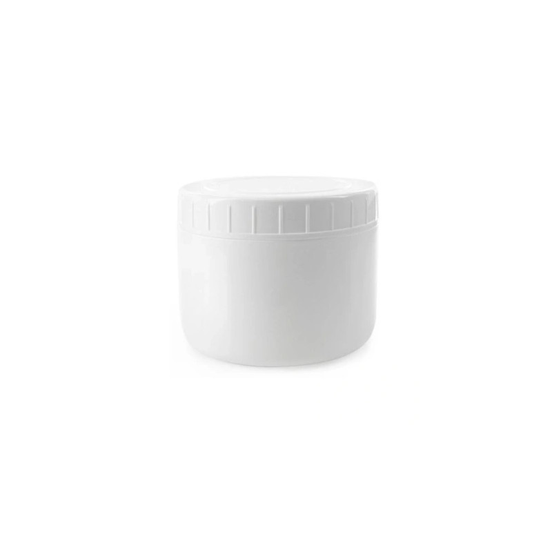 Pbi White Lid Pot 250ml