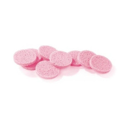Pbi Round Pink Vegetable Sponge 7cm X40