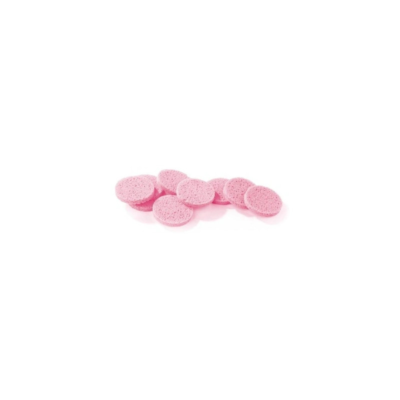Pbi Round Pink Vegetable Sponge 7cm X40