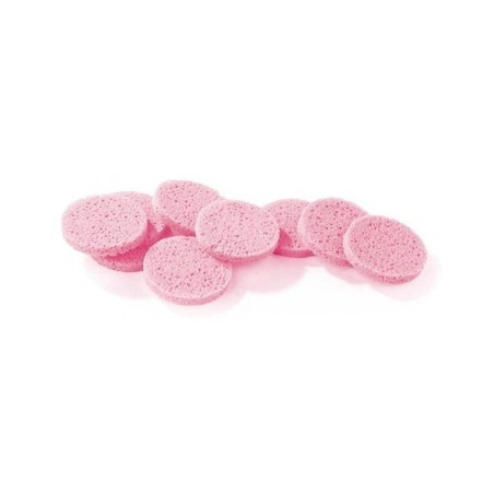 Pbi Round Pink Vegetable Sponge 7cm X40