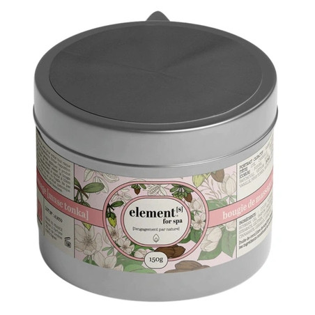 Pbi Elements Massage Candle Musk Tonka 150g