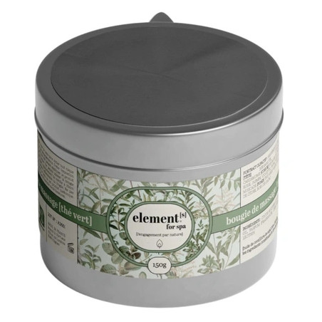 Pbi Elements Green Tea Massage Candle 150g