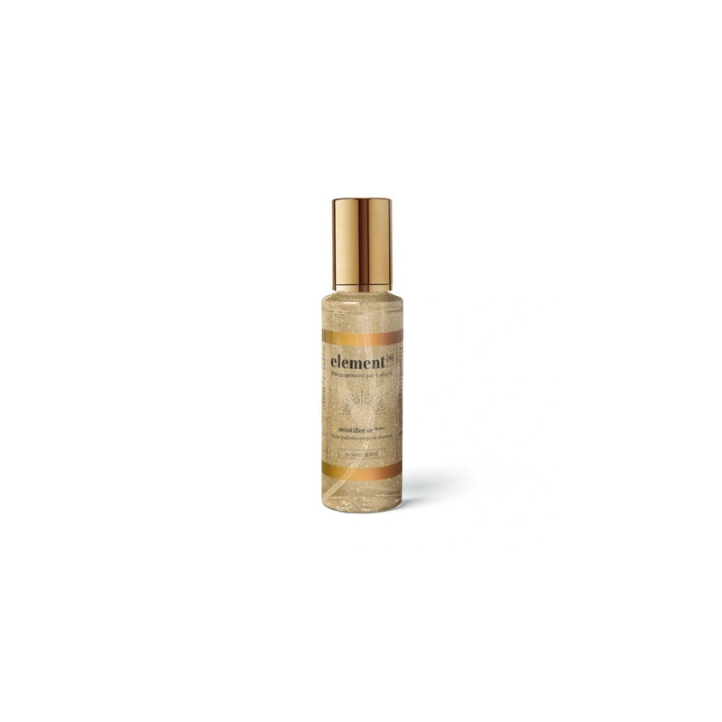 Pbi Elements Shimmering Gold Oil For Body And Hair 50 Ml