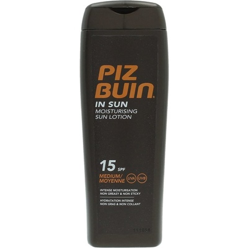 Piz Buin In Sun Moisturizing Sun Lotion with SPF 15 Medium 200ml