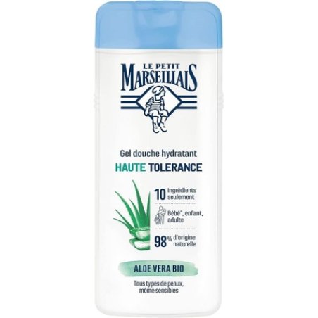 Le Petit Marseillais High Tolerance Moisturizing Shower Gel with Organic Aloe Vera