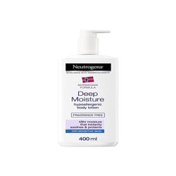 Neutrogena Liquid Body Cream with Intensive Moisturization Fragrance-Free Hypoallergenic for Dry and Sensitive Skin