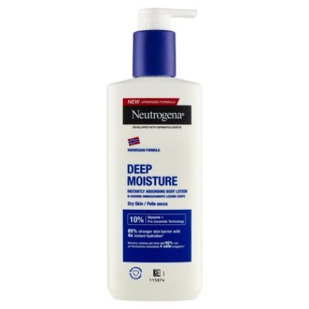 Neutrogena Deep Moisture Body Lotion For Dry Skin 250 Ml