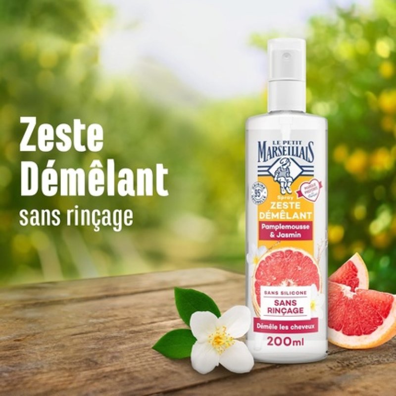 Le Petit Marseillais Grapefruit & Jasmine Detangling Spray 200ml