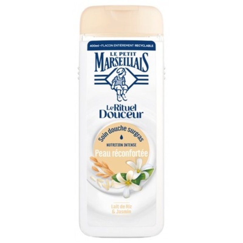 Le Petit Marseillais Shower Care The Softness Ritual Comforted Skin Rice Milk