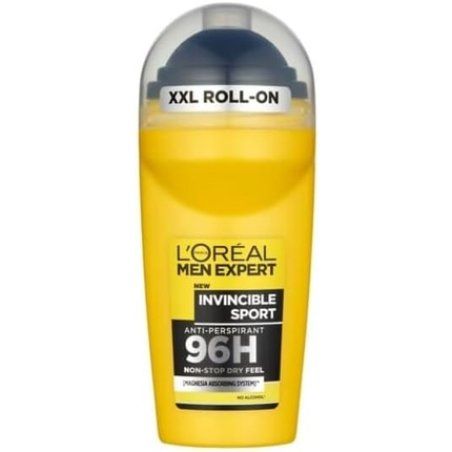 L'Oréal Men Expert Invincible Sport Antiperspirant Roll-On Deodorant 50ml
